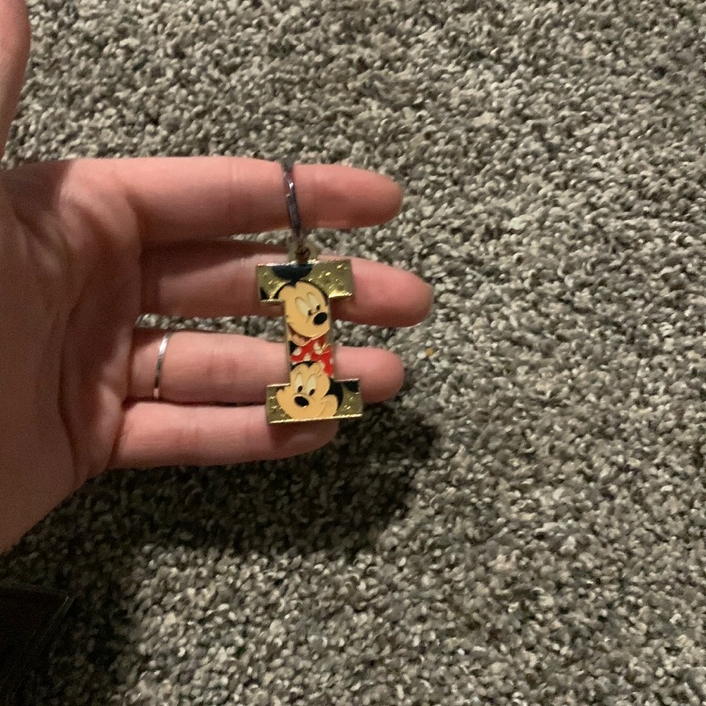 Disney Letter Keychain